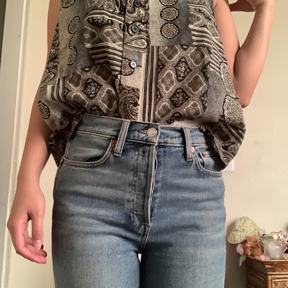 REDONE JEANS HIGH RISE